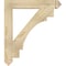 Ekena Millwork Merced Arts & Crafts Rough Sawn Bracket, Douglas Fir, 4"W x 28"D x 32"H BKT04X28X32MRC03RDF - alternate 3